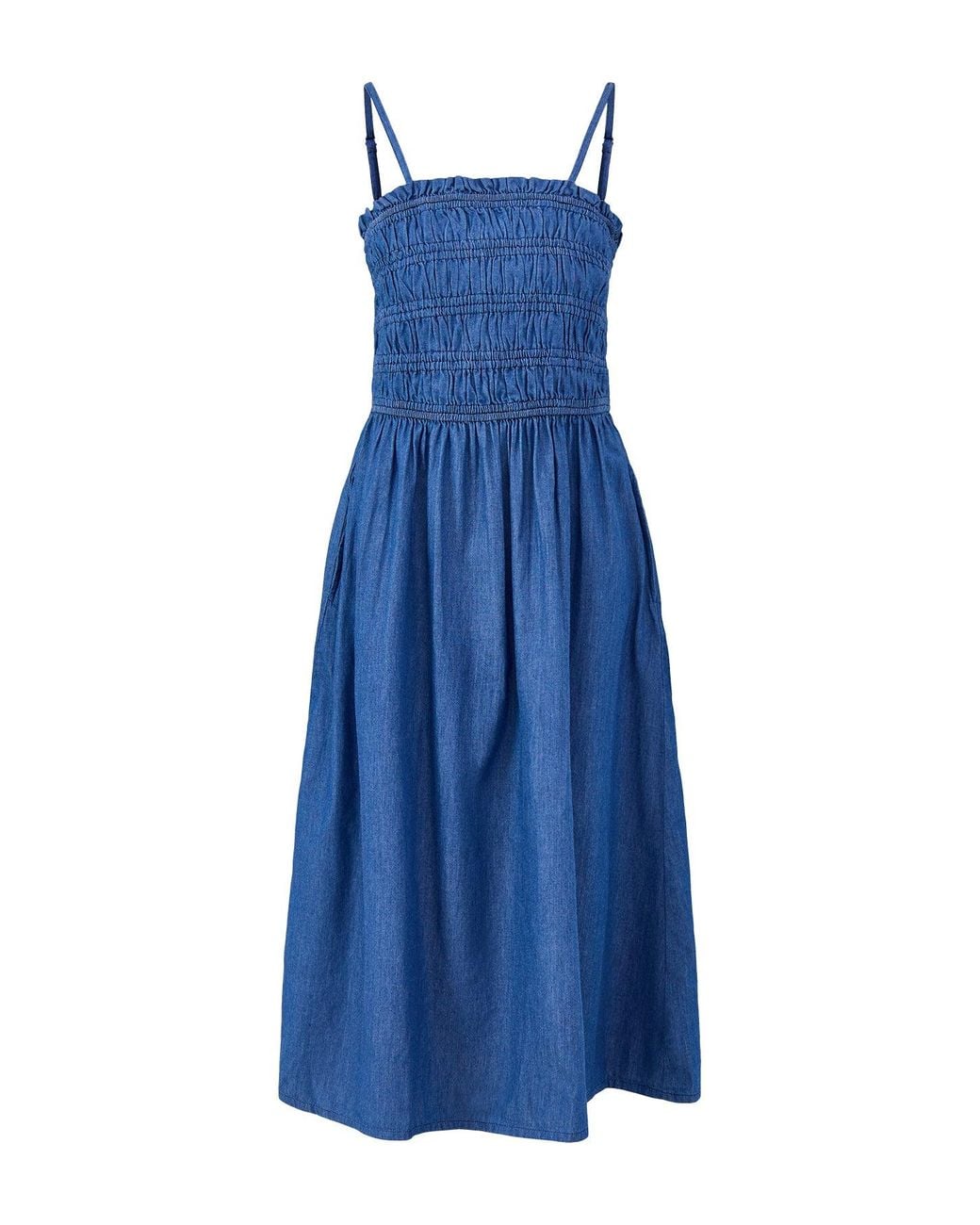 Nobody's Child Blue Faith Midi Dress