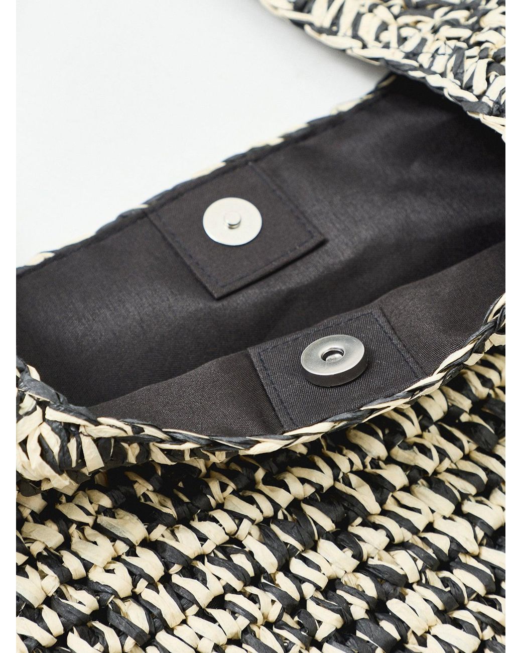 Pieces Black Golnia Shopper Tote Bag Multi