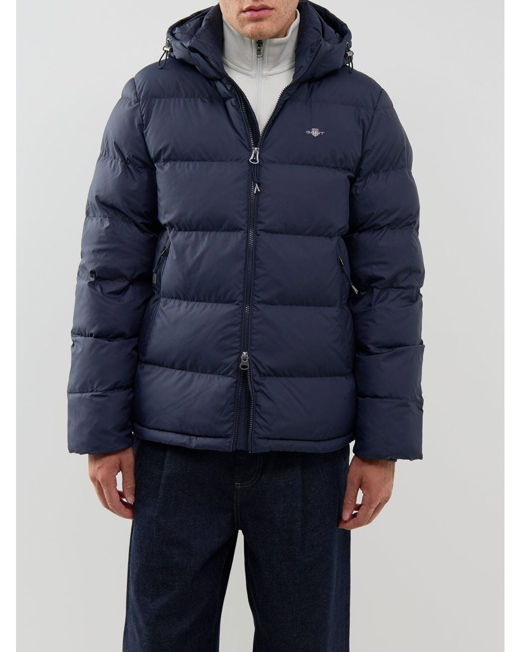 Gant Blue Active Cloud Puffer Jacket for men