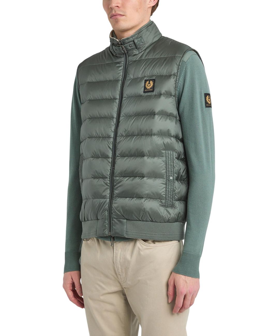 Mens belstaff gilet sale shop
