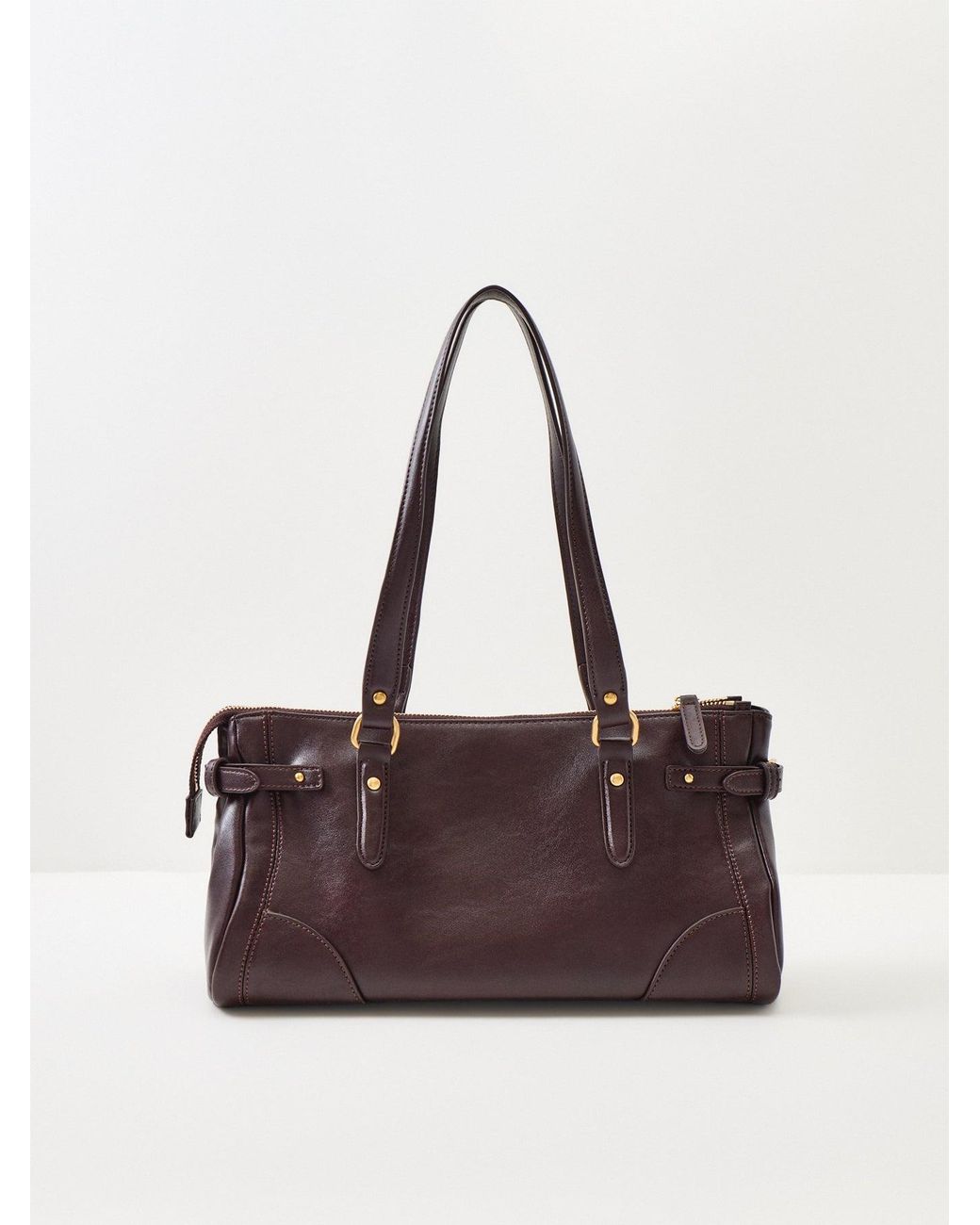 JW PEI White Yvette Elongated Tote Bag