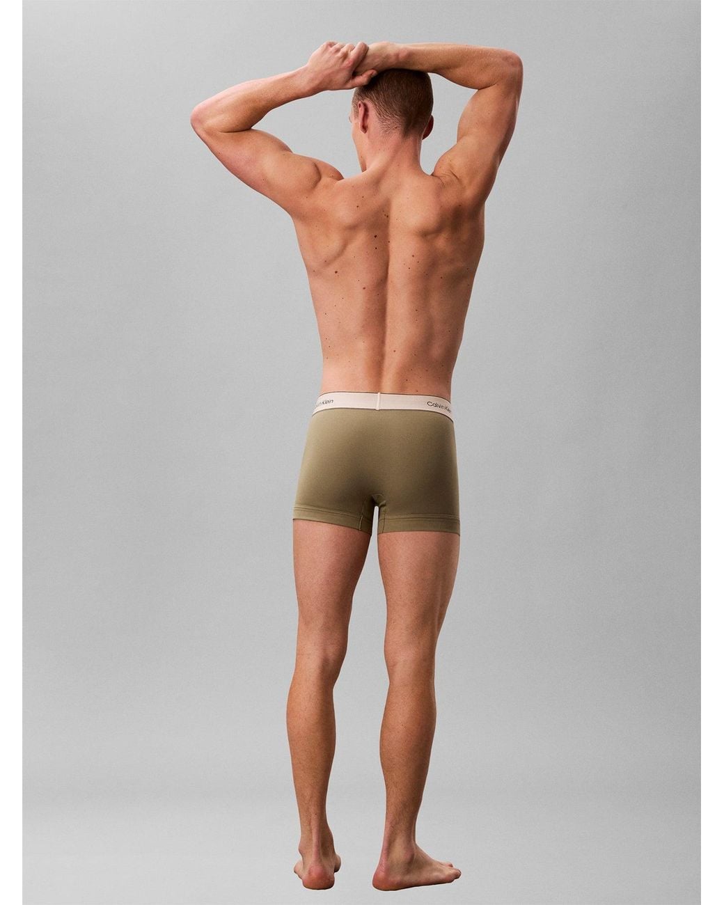 Calvin Klein White Heritage Trunks 3 Pack for men