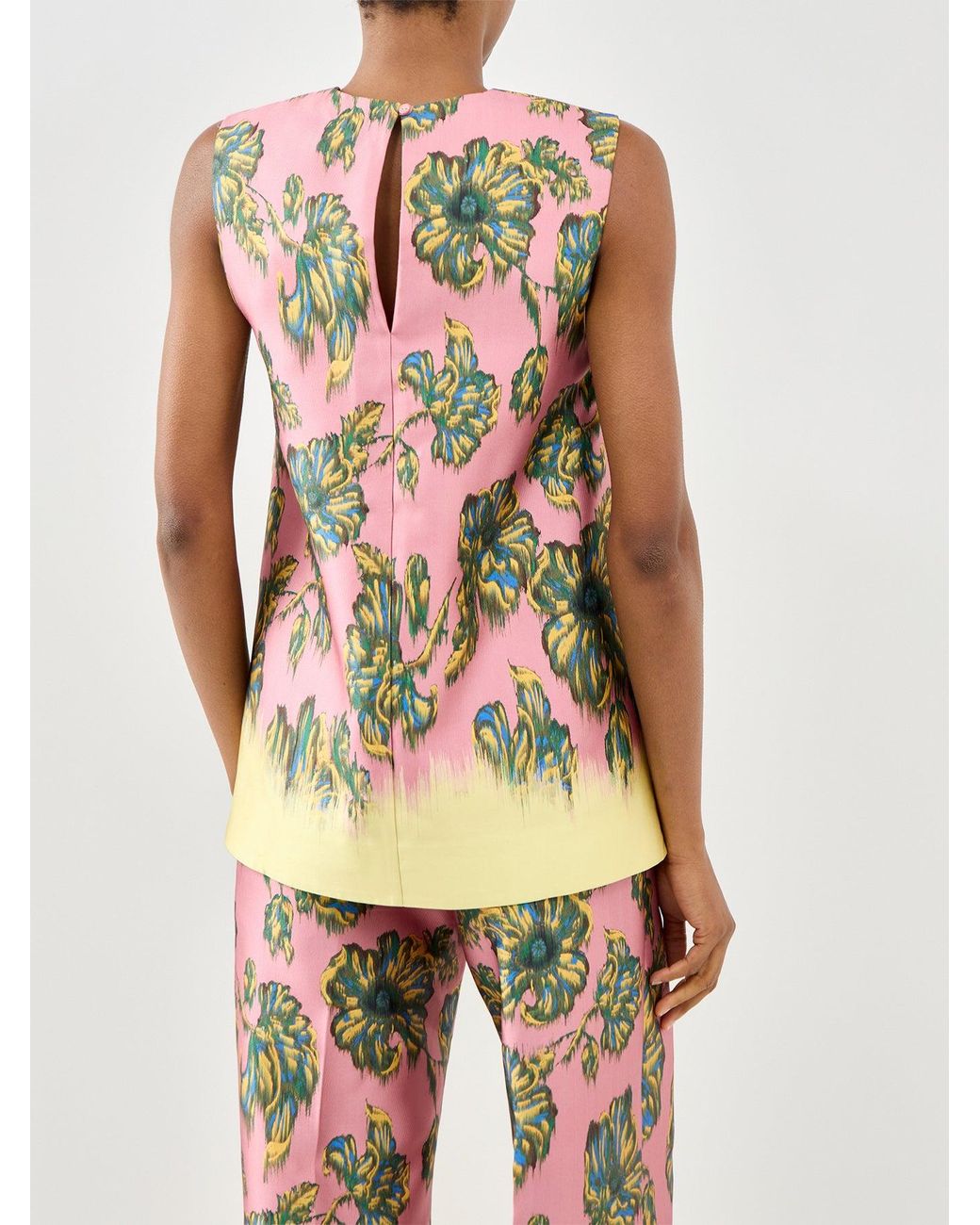 ALÉMAIS White Faye Tunic Top, Polyester
