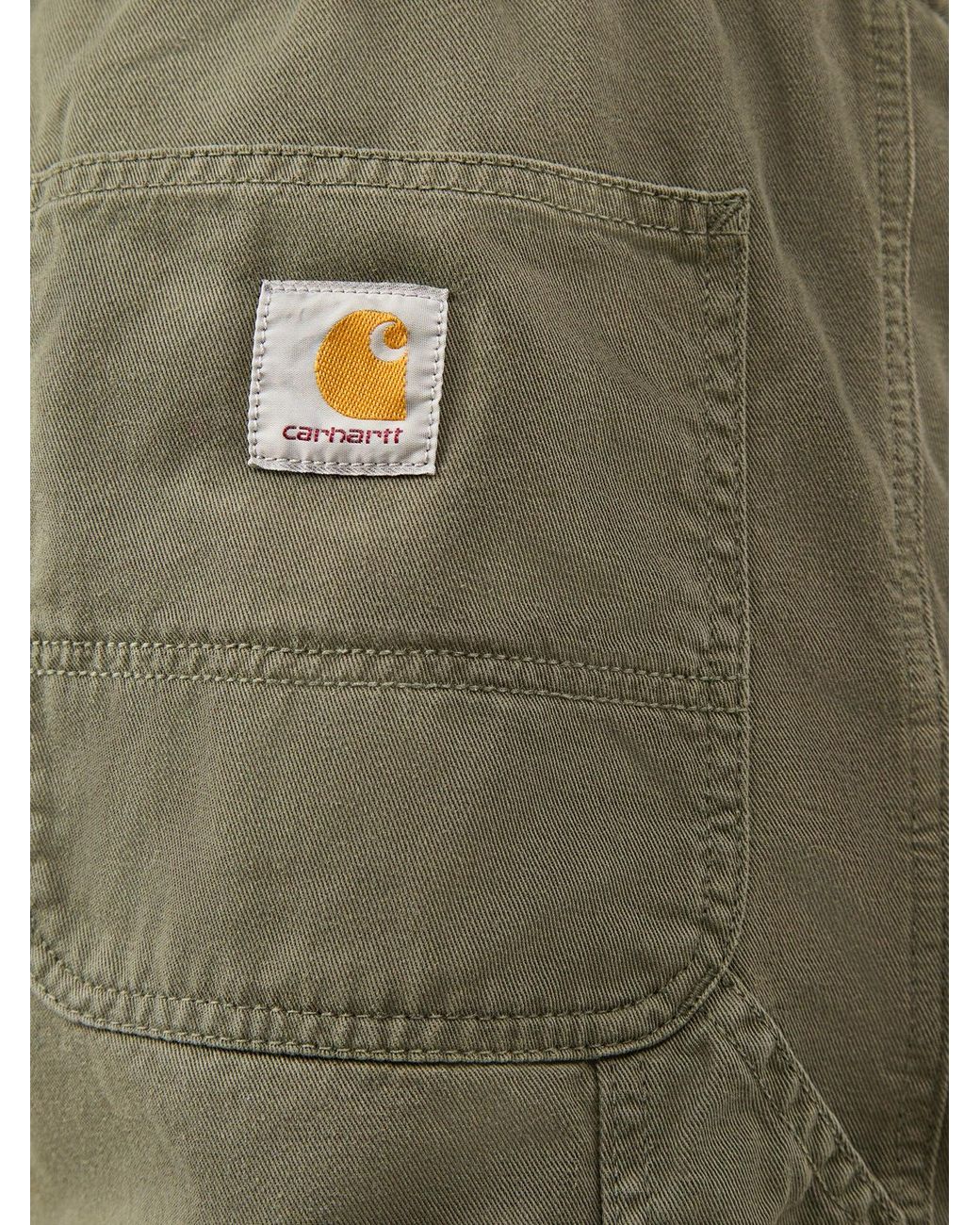Carhartt Green Flint Casual Trousers for men
