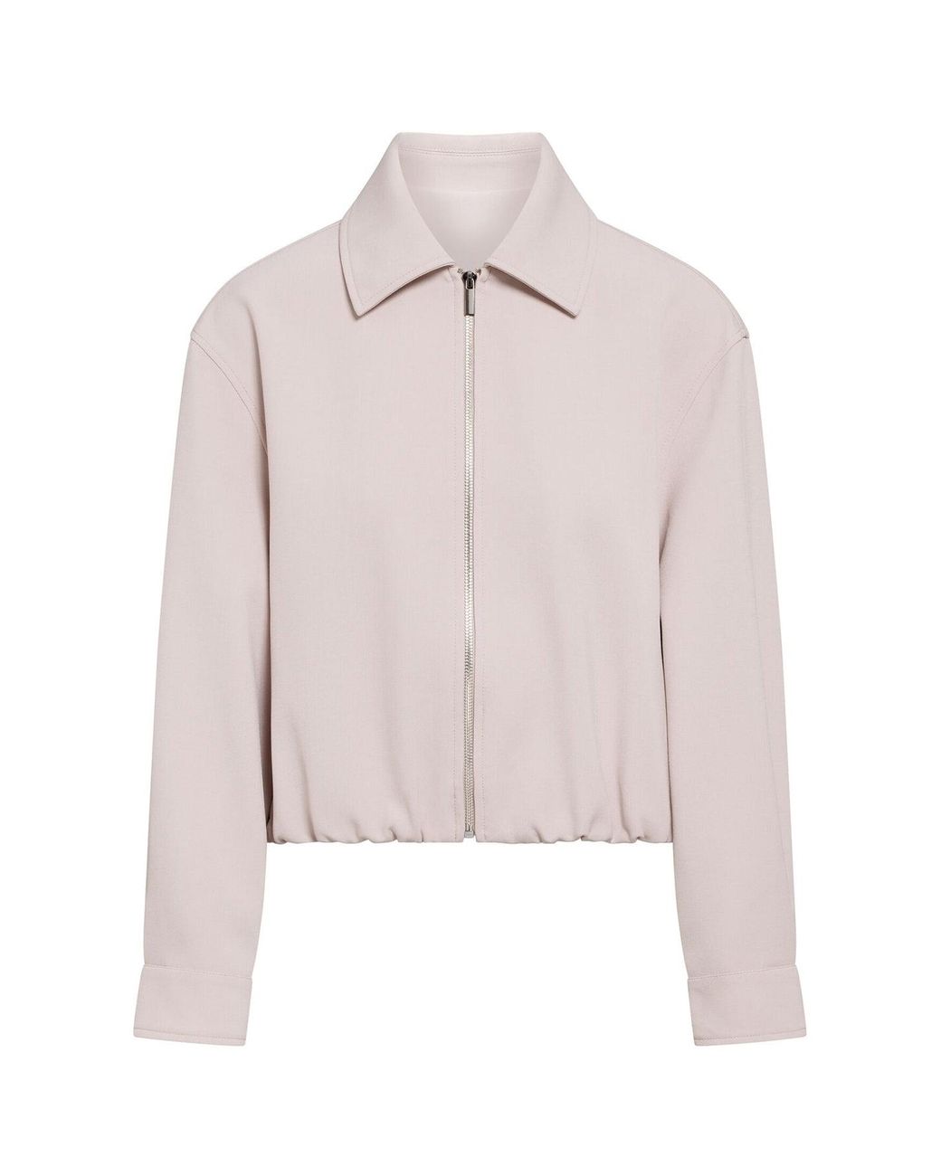 Forever New Pink Alexia Collar Jacket Neutral