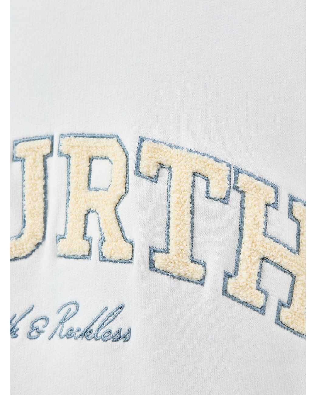 4th & Reckless White Leon Sweatshirt