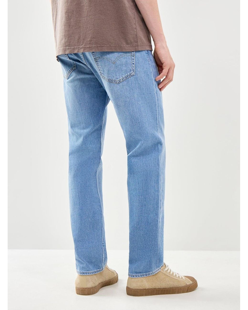 Levi's Blue 502 Taper Jeans for men