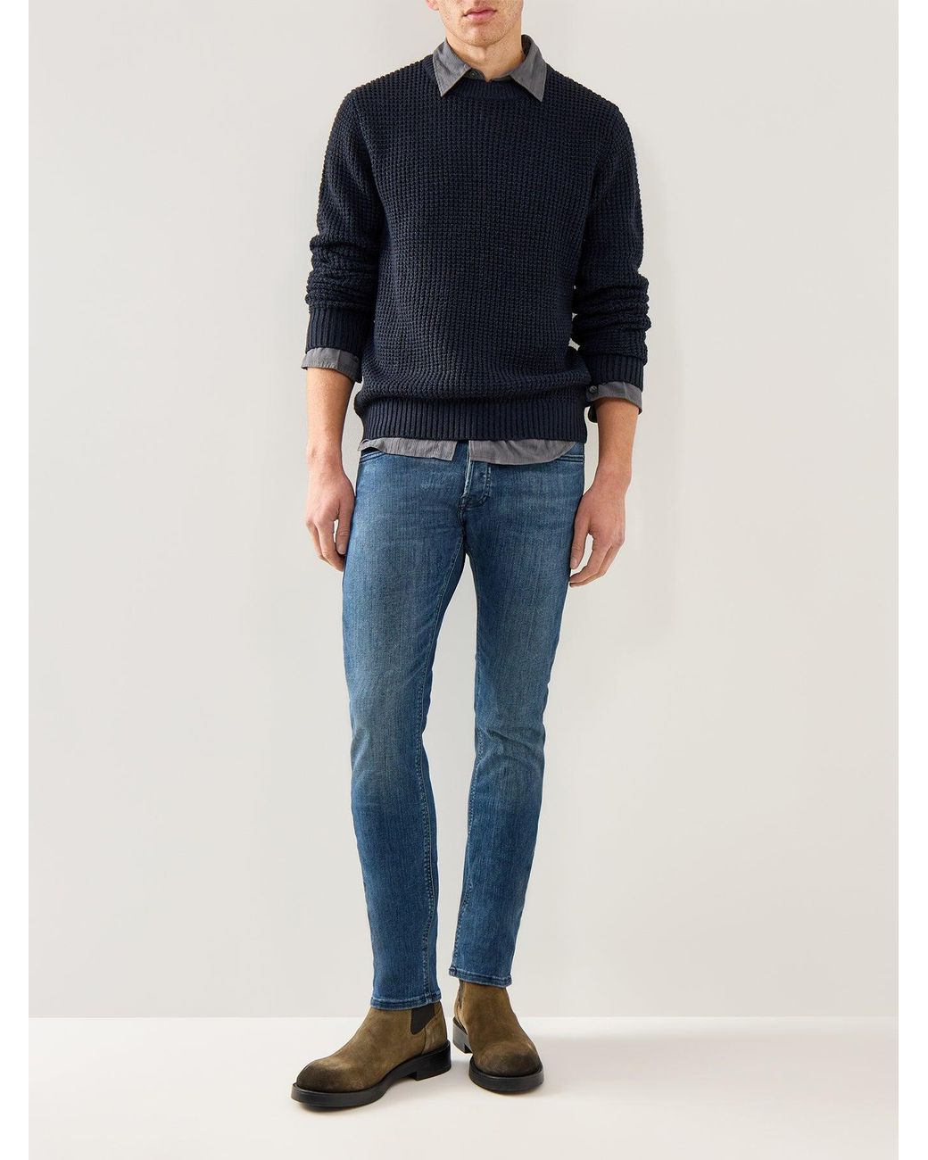 Jack & Jones Blue Original 812 Jeans for men