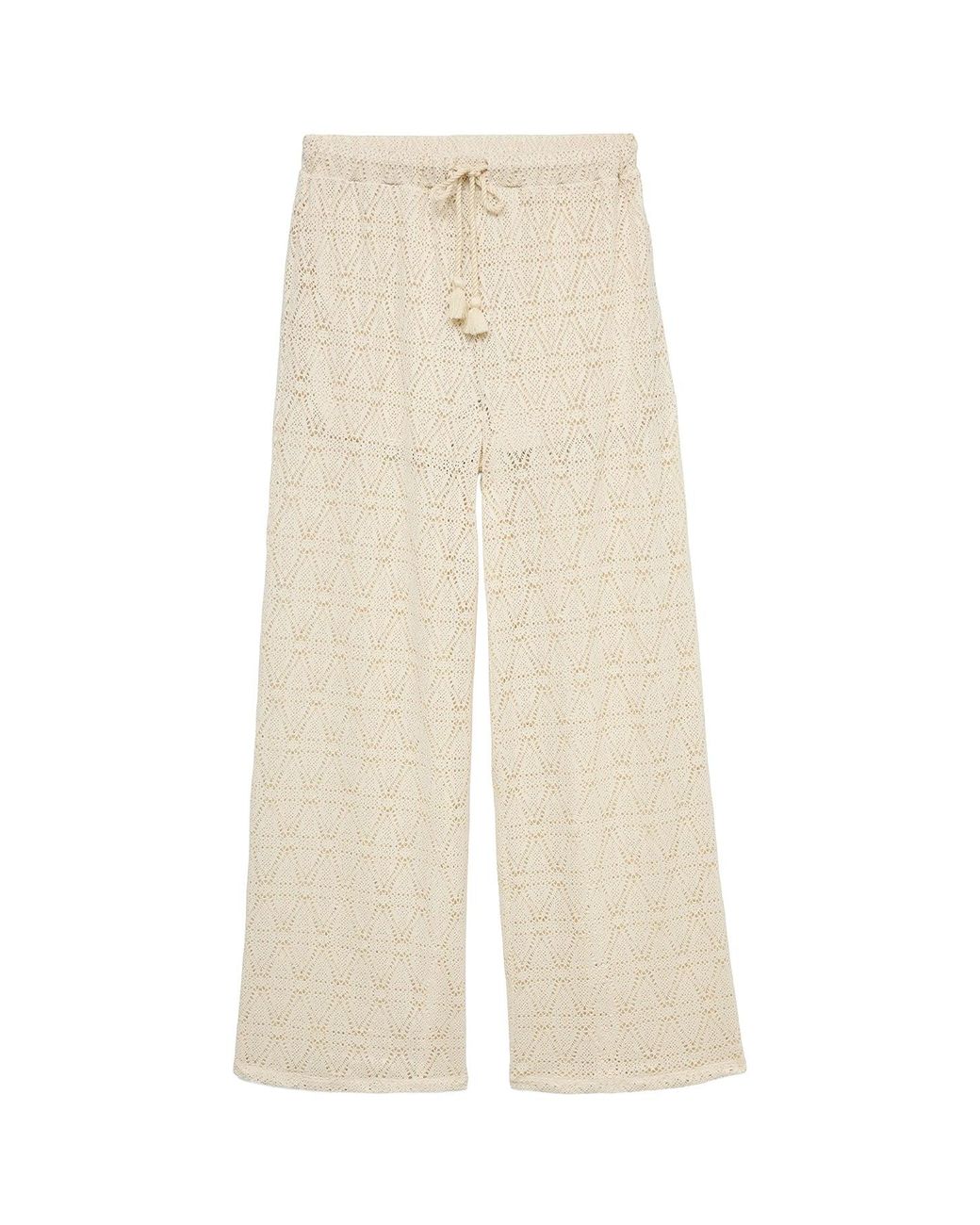 Vero Moda White Wide Leg Trousers