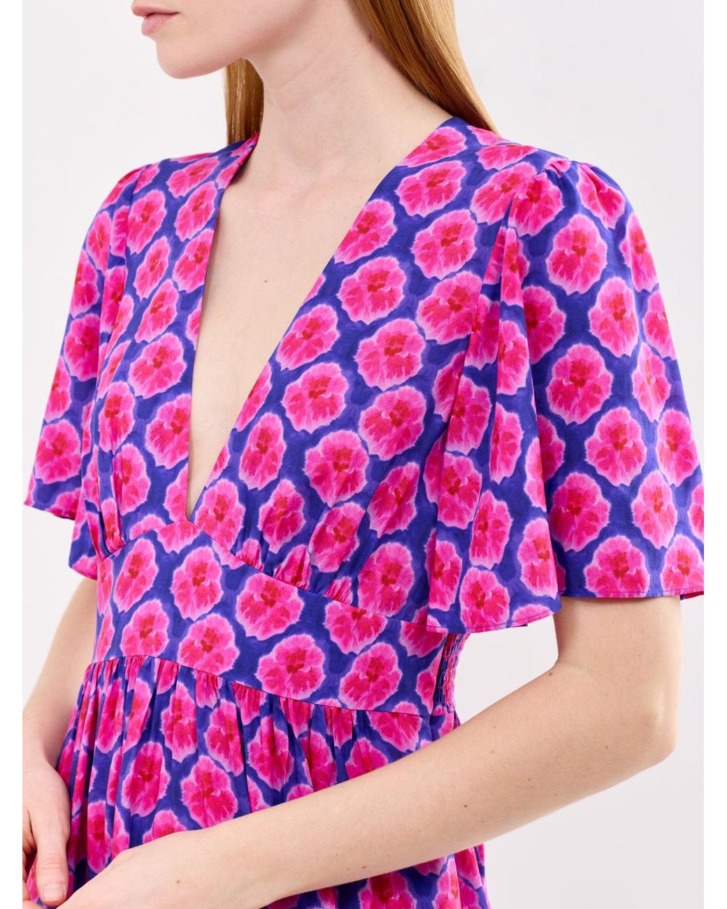 Aspiga Purple Sylvie Ecovero Maxi Dress