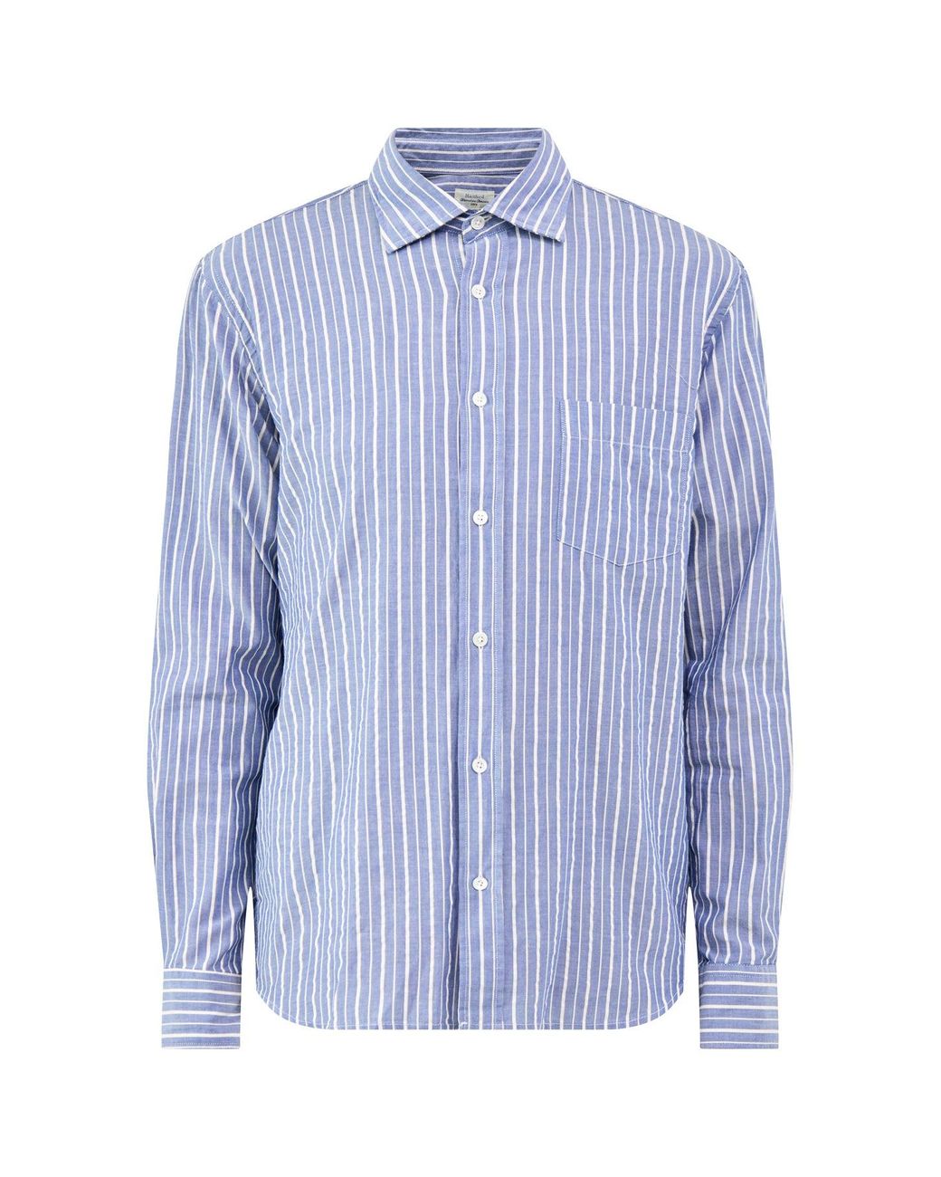 Hartford Blue Long Sleeve Shirt for men