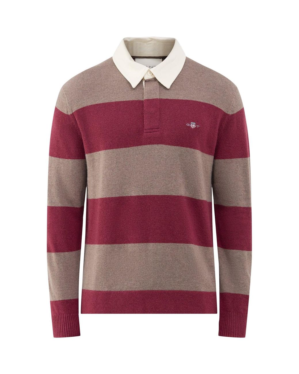 Gant Red Barstriped Rugger for men