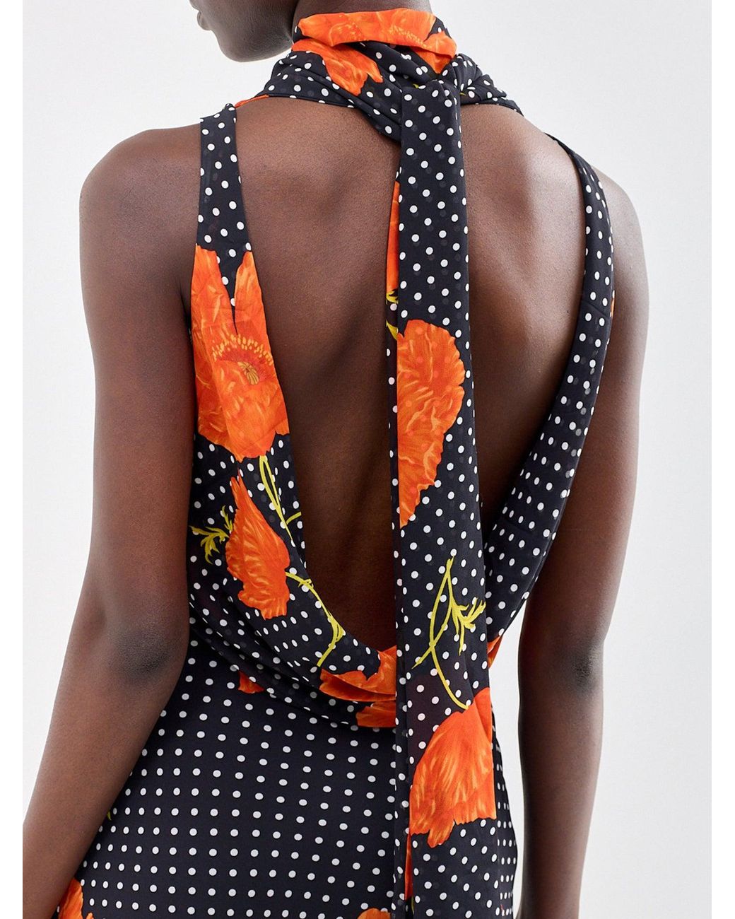 Never Fully Dressed Orange Poppy Sophie Maxi Dress