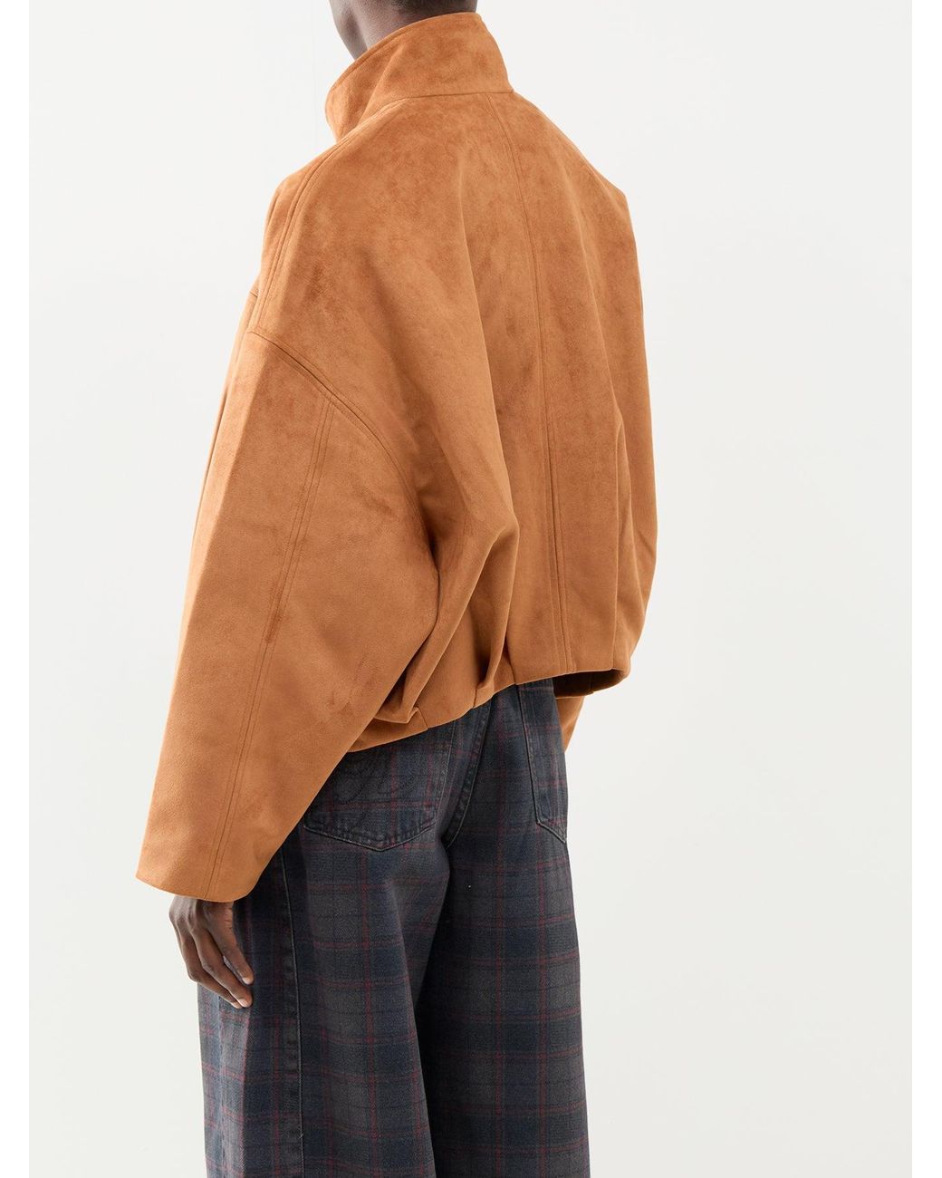 Vero Moda Brown Oda Long Sleeve Bomber Jacket
