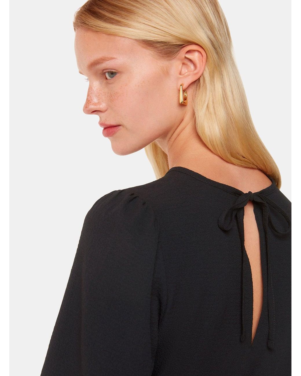 Whistles Black Zenni Blouse