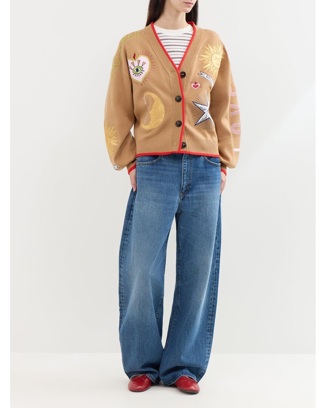 Never Fully Dressed Brown Mystical Cardigan