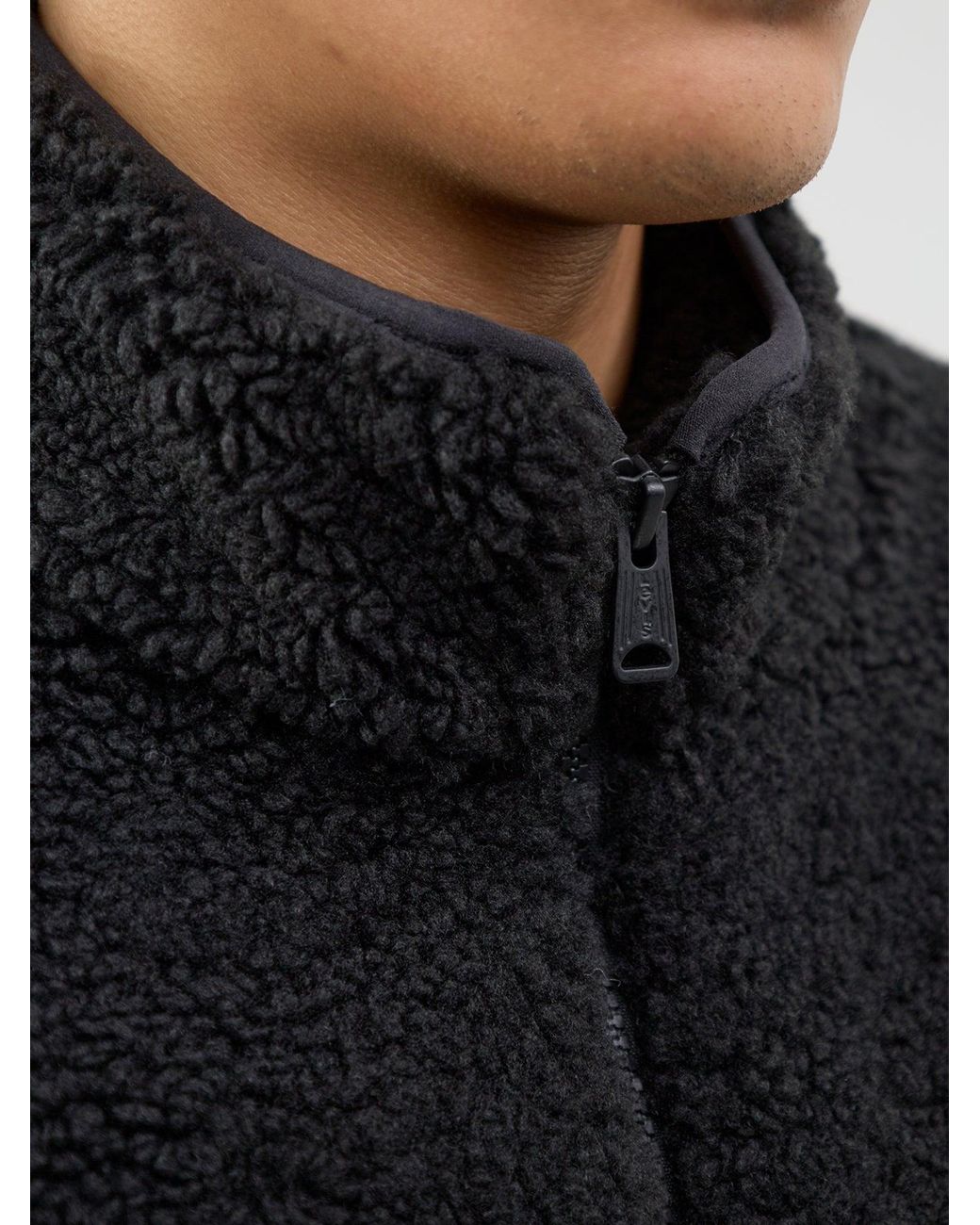Levi's Black Campo Sherpa Jacket for men