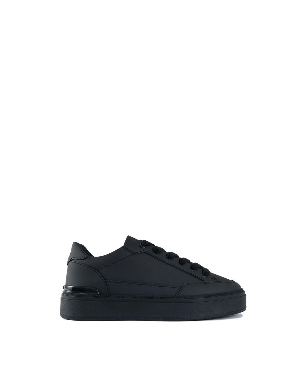 Mallet Blue Lansbury Leather-Inspired Trainers for men
