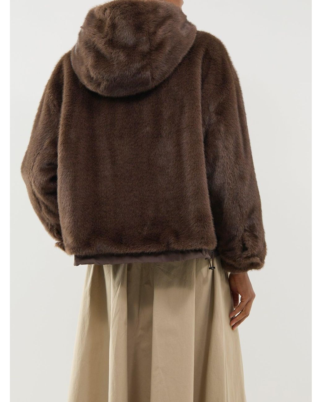 Weekend by Maxmara Brown Zanna Reversible Raincoat