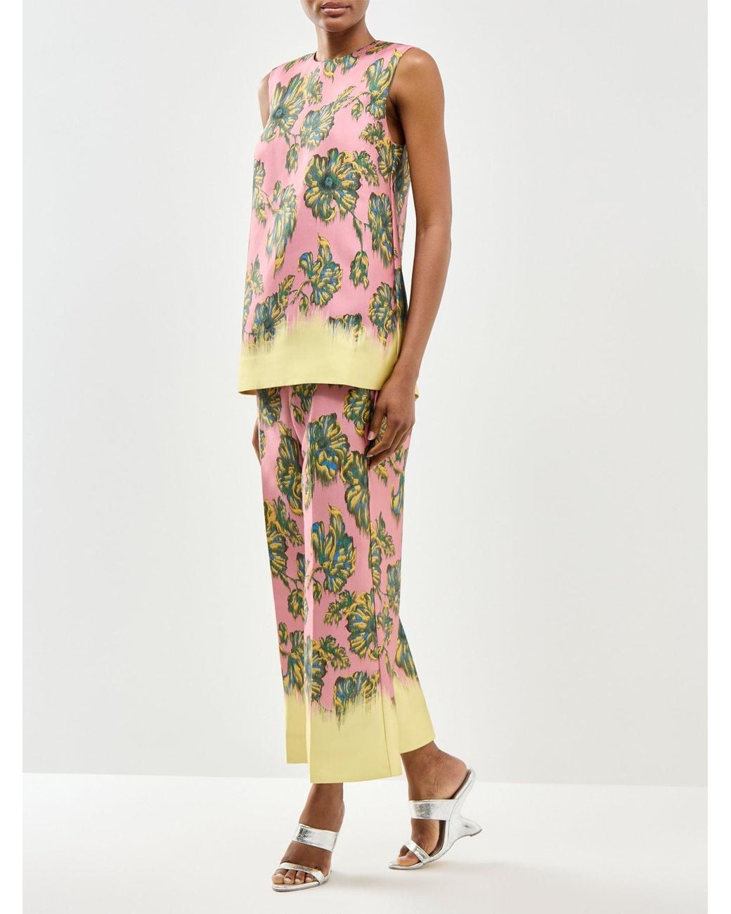 ALÉMAIS White Faye Tunic Top, Polyester