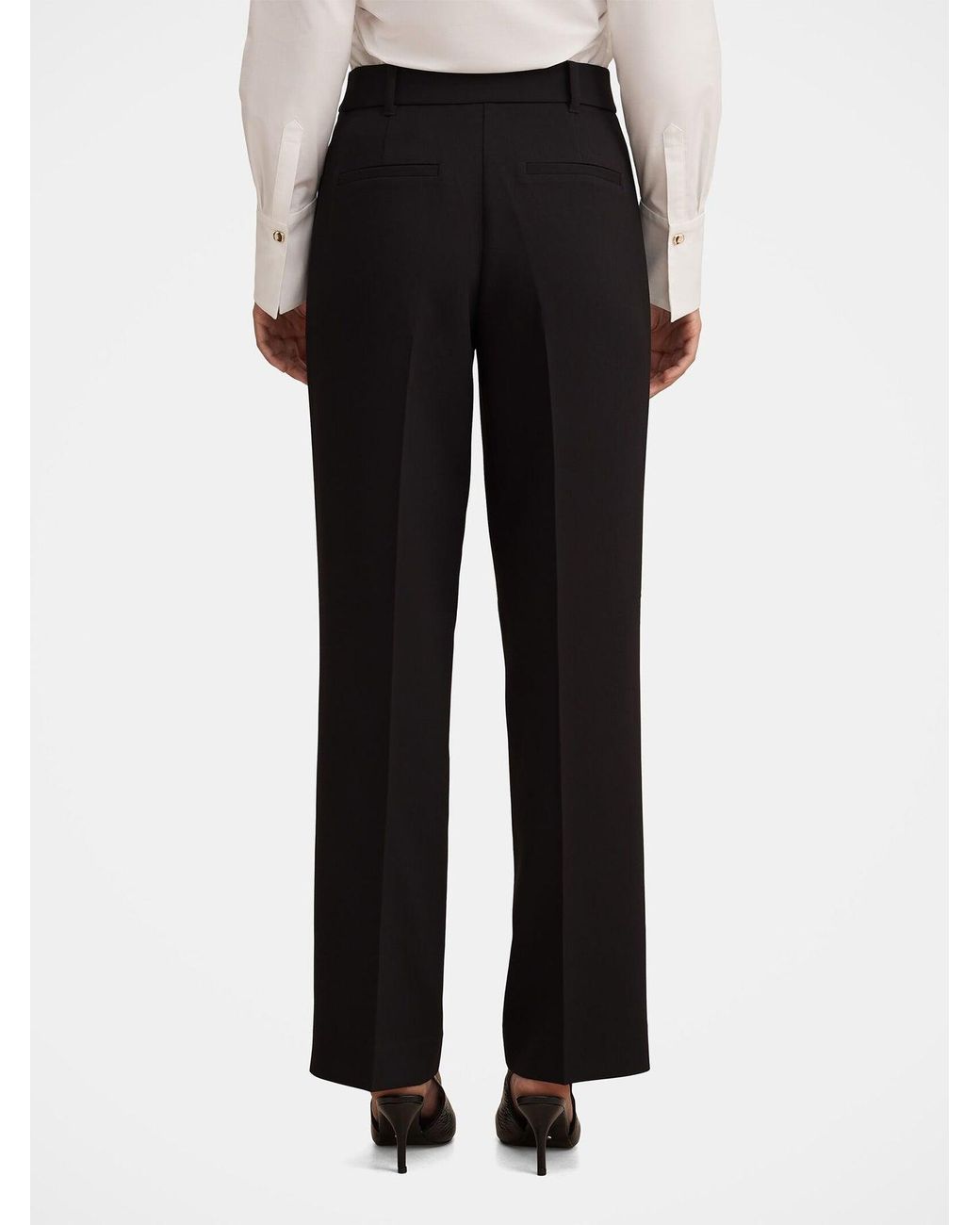 Forever New Blue Ada Tailored Straight Leg Trousers