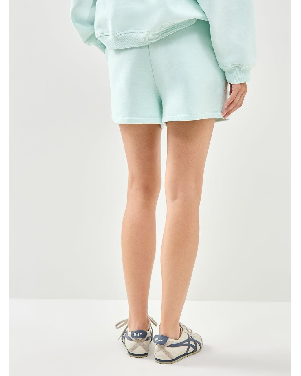 4th & Reckless Blue Clover Sweat Shorts
