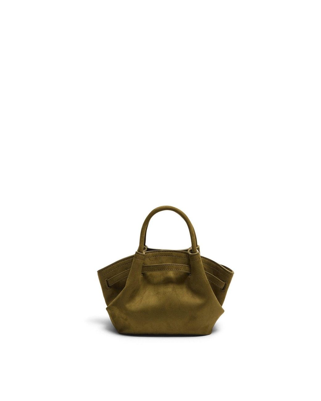 JW PEI Green Hana Mini Faux Suede Tote Bag