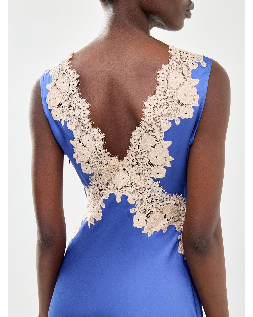 Rixo Blue Lysandra Dress