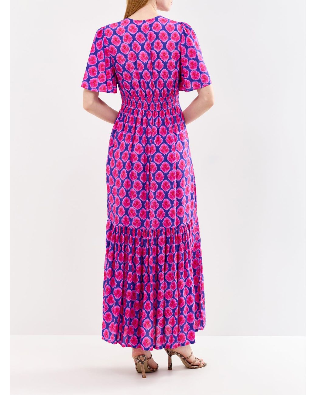 Aspiga Purple Sylvie Ecovero Maxi Dress