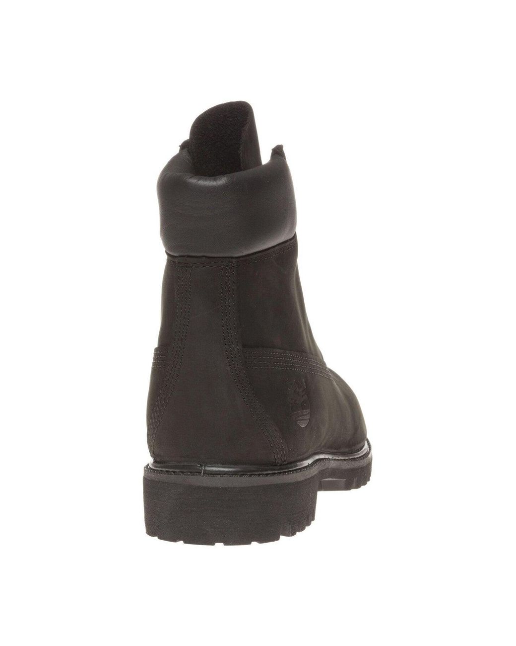 Timberland Black 6' Premium Boots, Leather for men