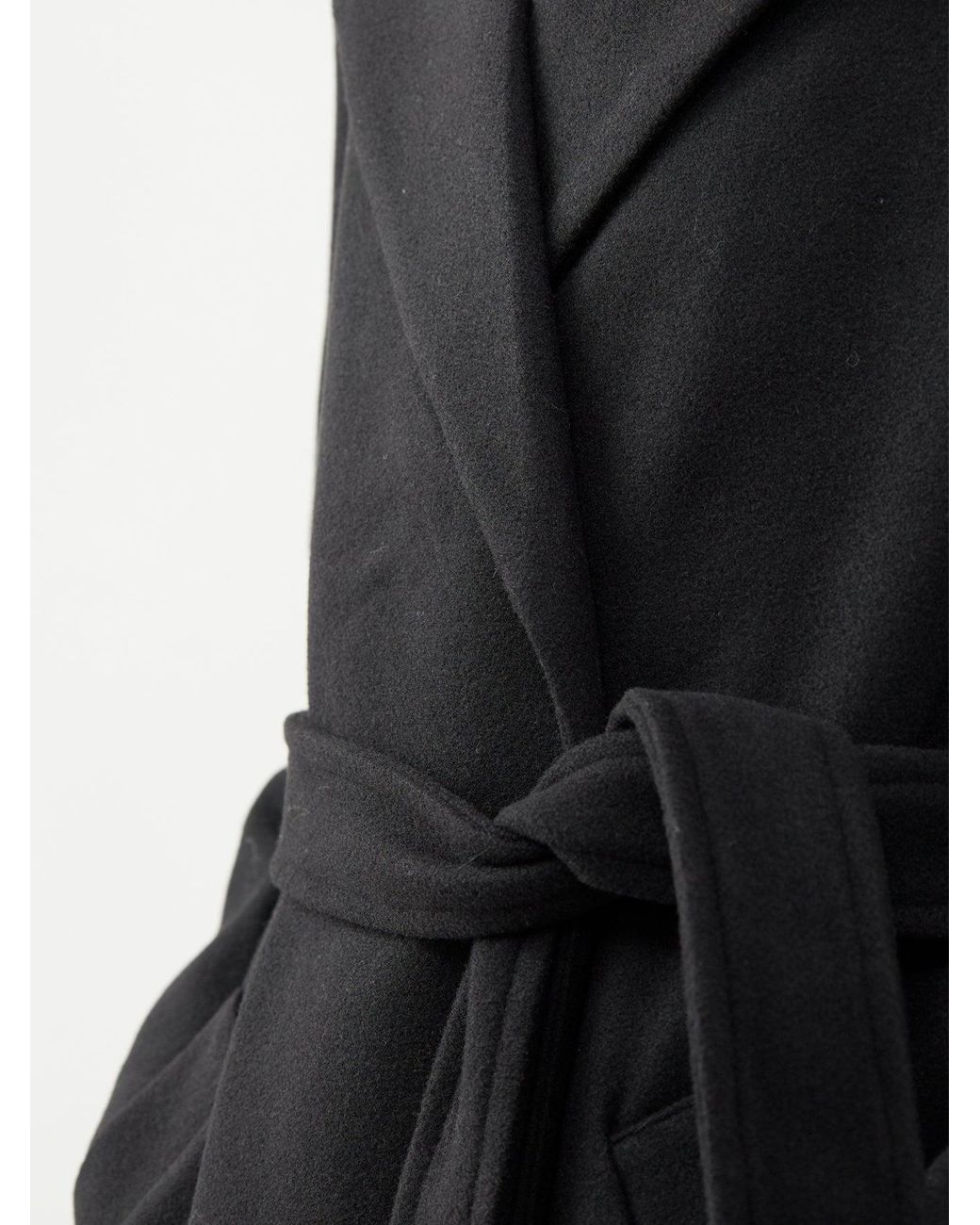 Vero Moda Black Fortune Aya Long Coat