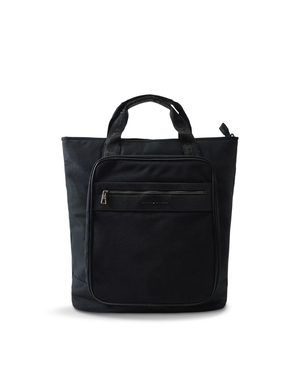 Tommy Hilfiger Black Repreve Tote Bag for men
