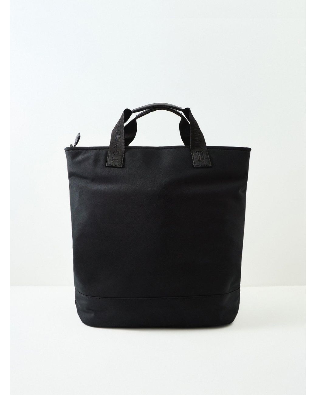 Tommy Hilfiger Black Repreve Tote Bag for men
