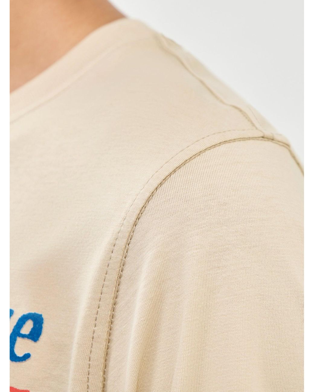 DIESEL White Rave Graphic T-Shirt for men