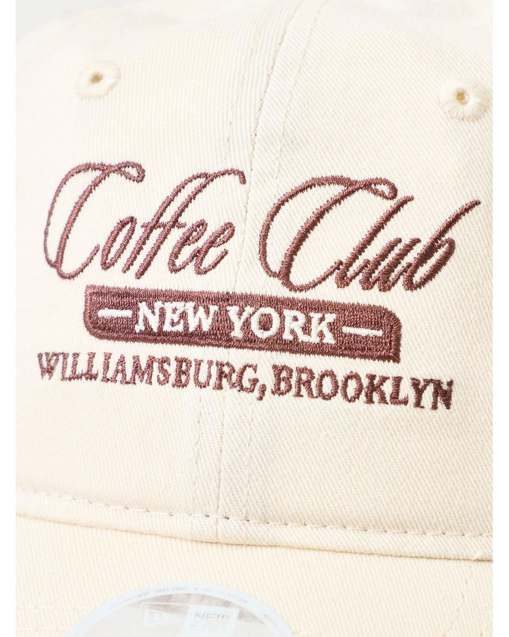 KTZ White Café Slogan 9Twenty Cap