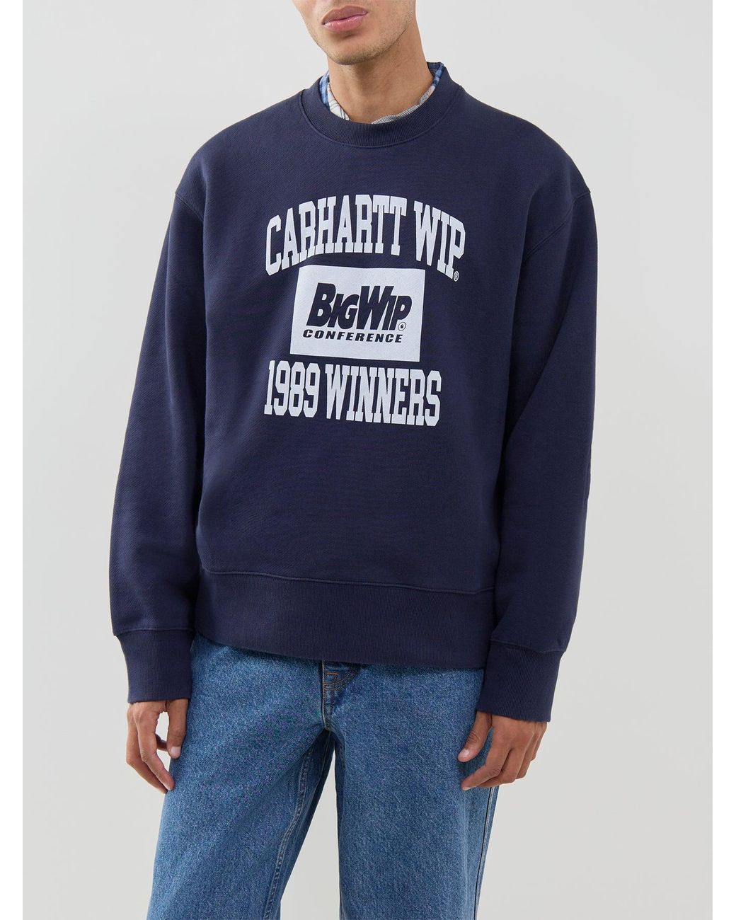 Carhartt Blue 1989 Winners Sweatshirt for men