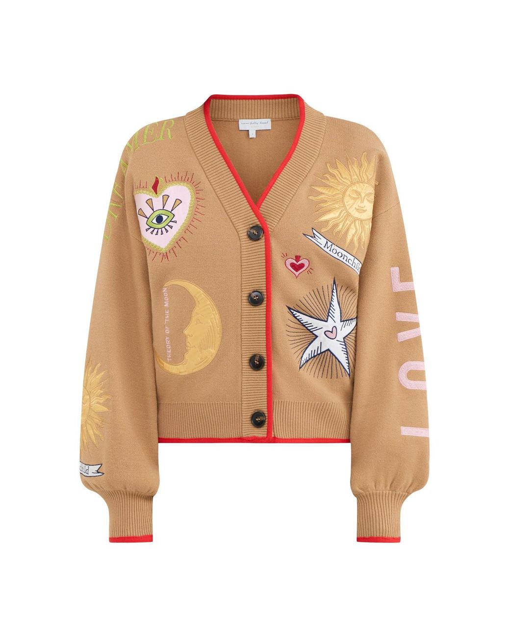 Never Fully Dressed Brown Mystical Cardigan
