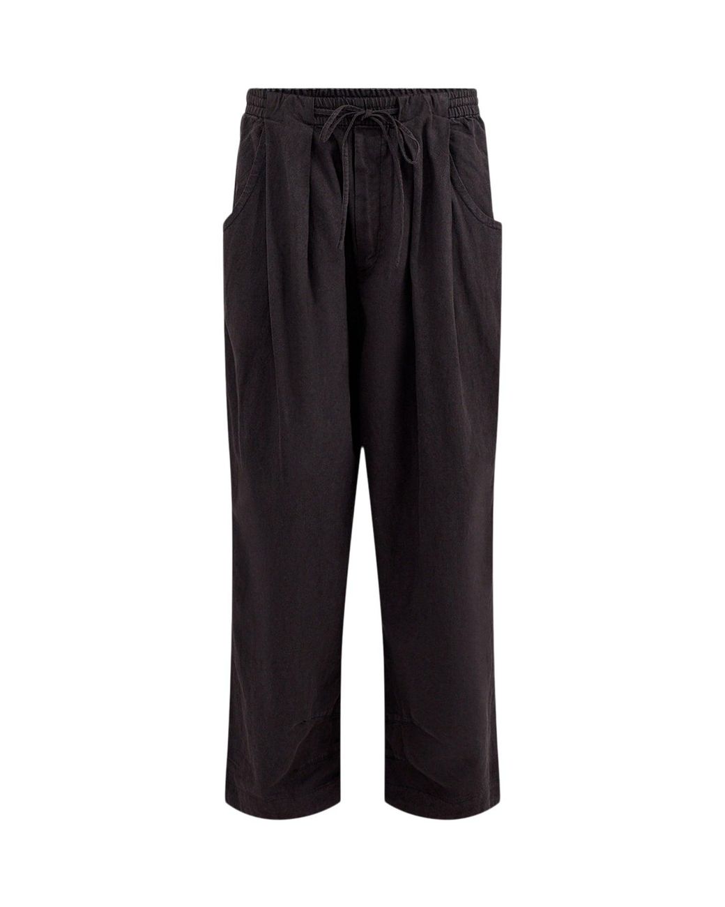 Free People Black Chambers Laid Back Pull On Pant
