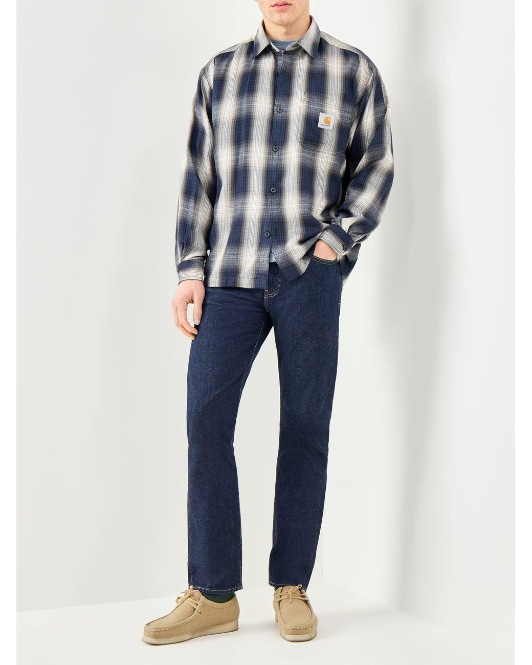 Levi's Blue Men's 502 Regular Taper Fit Jeans for men
