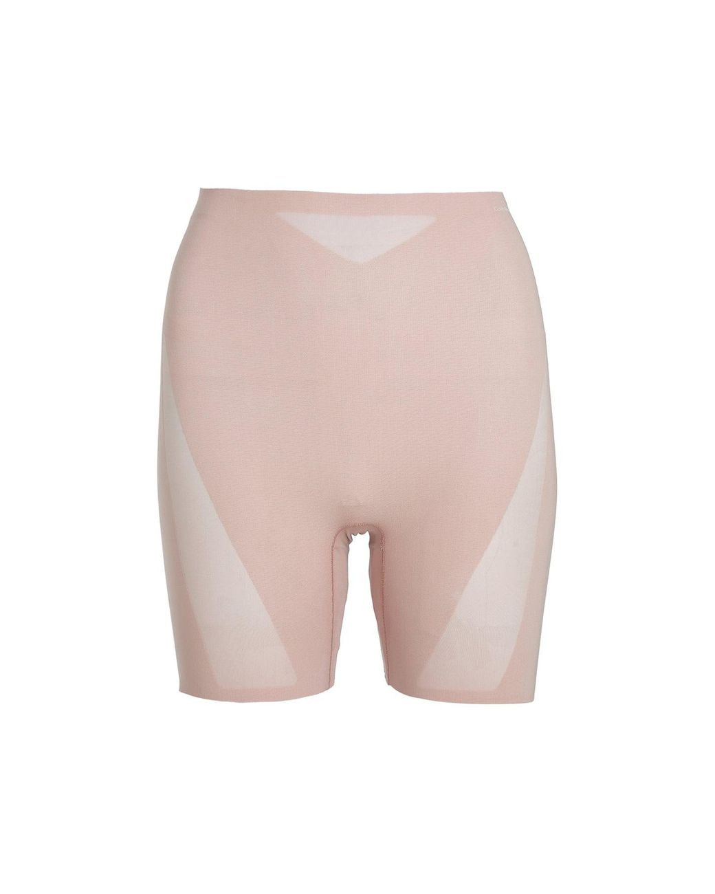 Calvin Klein White Stay Put Mesh Sculp Firm Slimmer Short