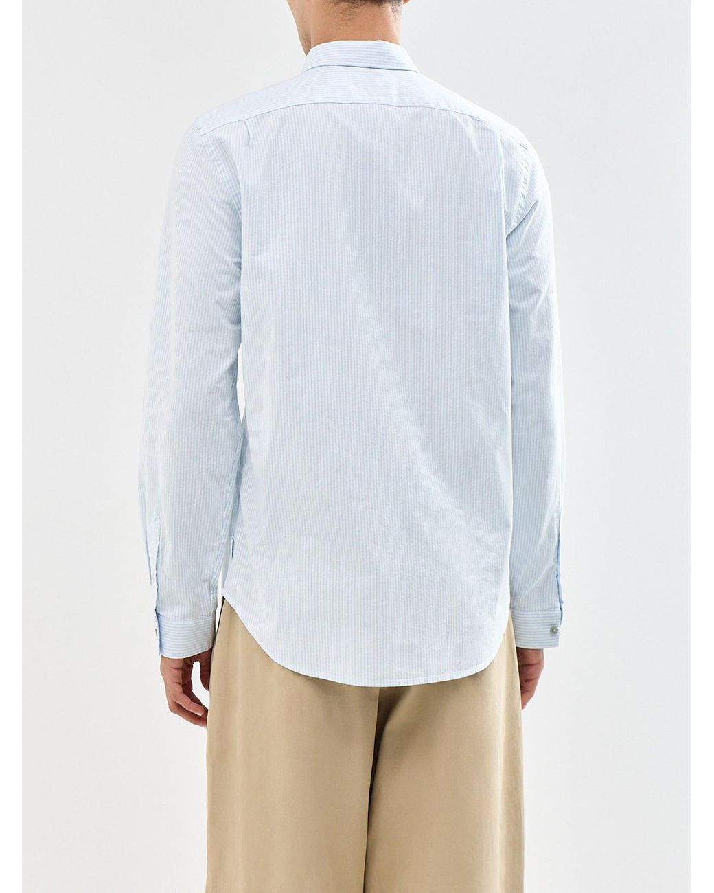 Paul Smith Blue Oxford Stripe Shirt for men