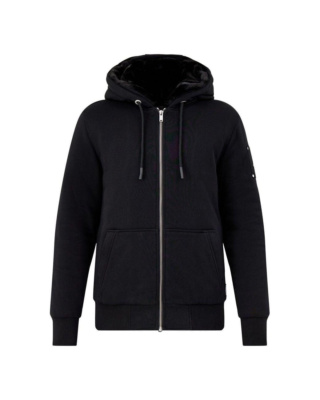 Moose Knuckles Blue Classic Bunny Hoodie for men