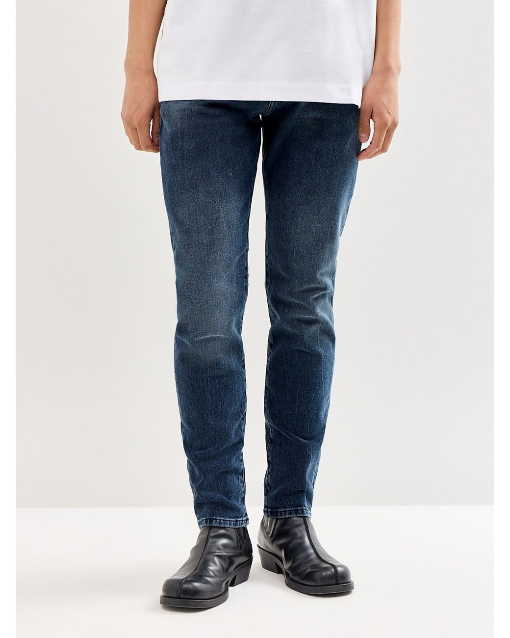 DIESEL Blue 2019 D-Strukt Slim Fit Jeans for men