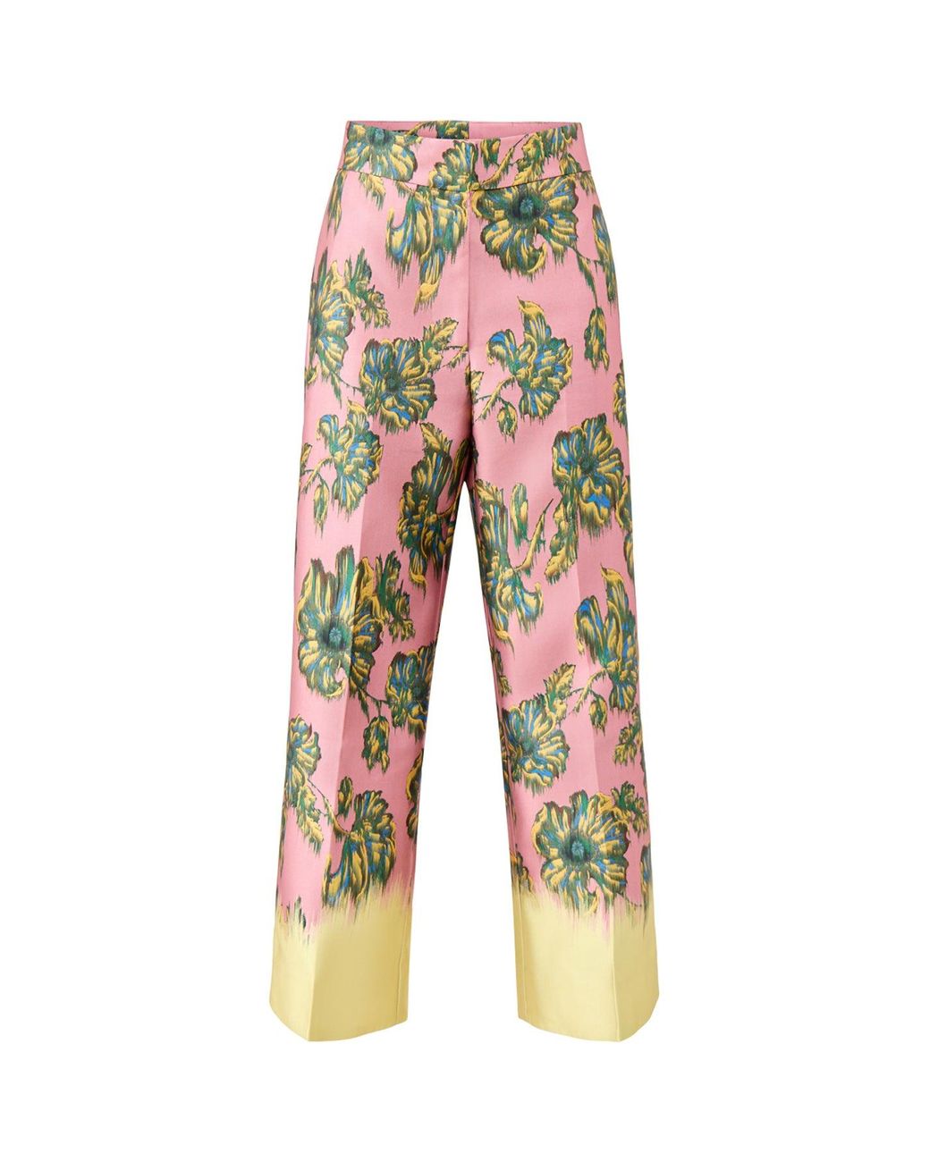 ALÉMAIS Multicolor Faye Tailored Trousers, Polyester