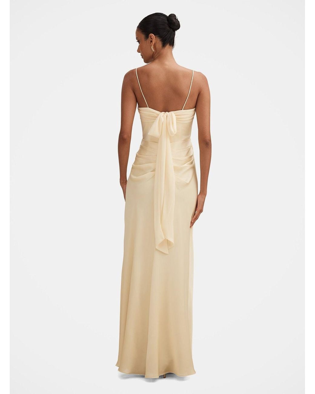 Forever New Metallic Claudia Petite Corset Maxi Dress