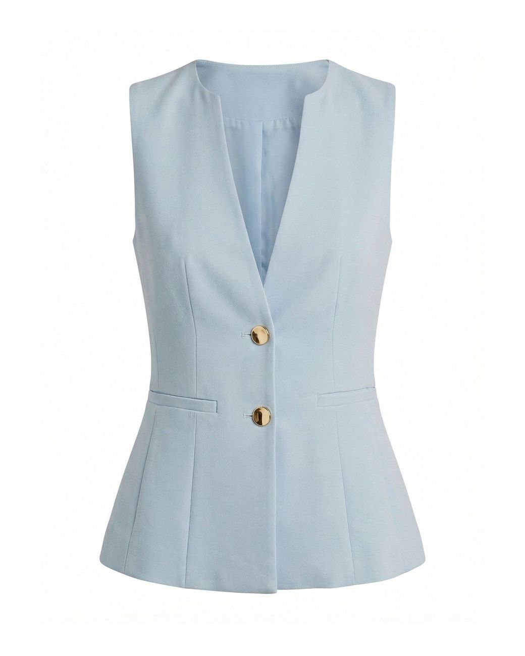 Forever New Blue Lindsey Waistcoat
