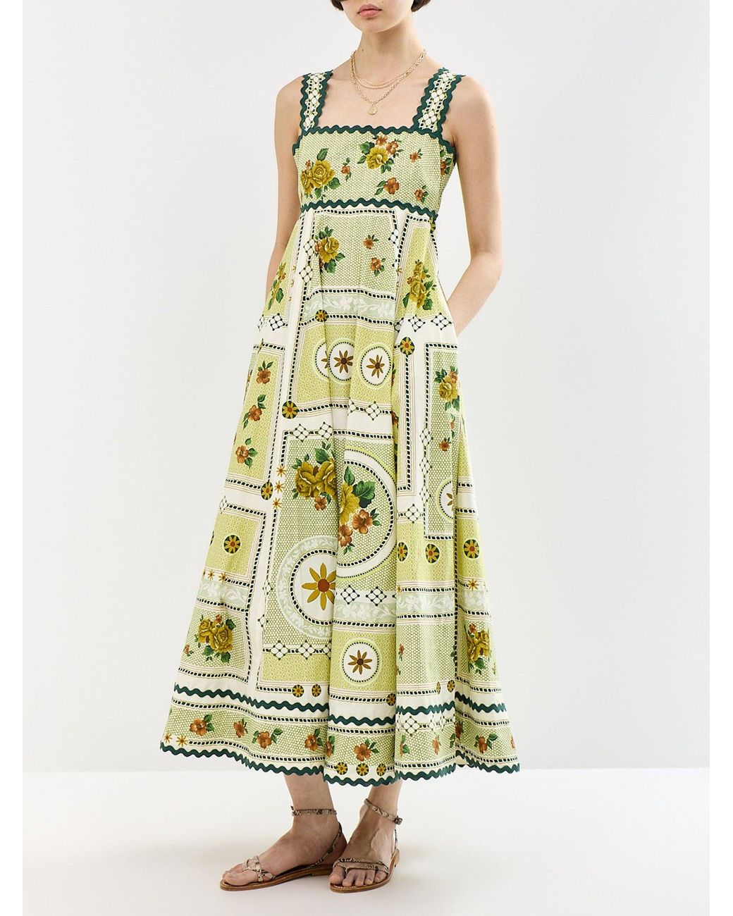 ALÉMAIS White Dixie Summer Dress