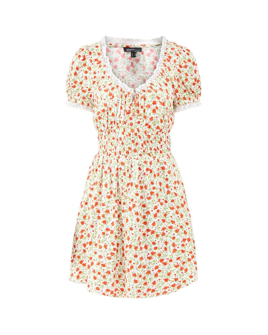 Nobody's Child White Selena Mini Dress