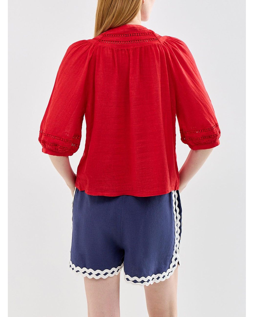 Rails Red Theia Top