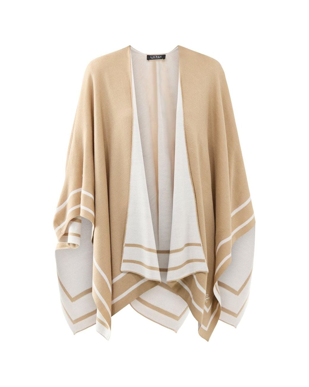 Ralph Lauren Natural Jet Set Poncho